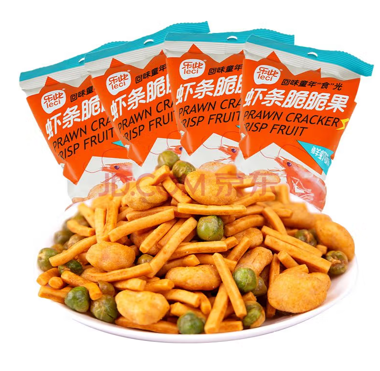 #1134 Fruta crocante com palitos de camarão 50g