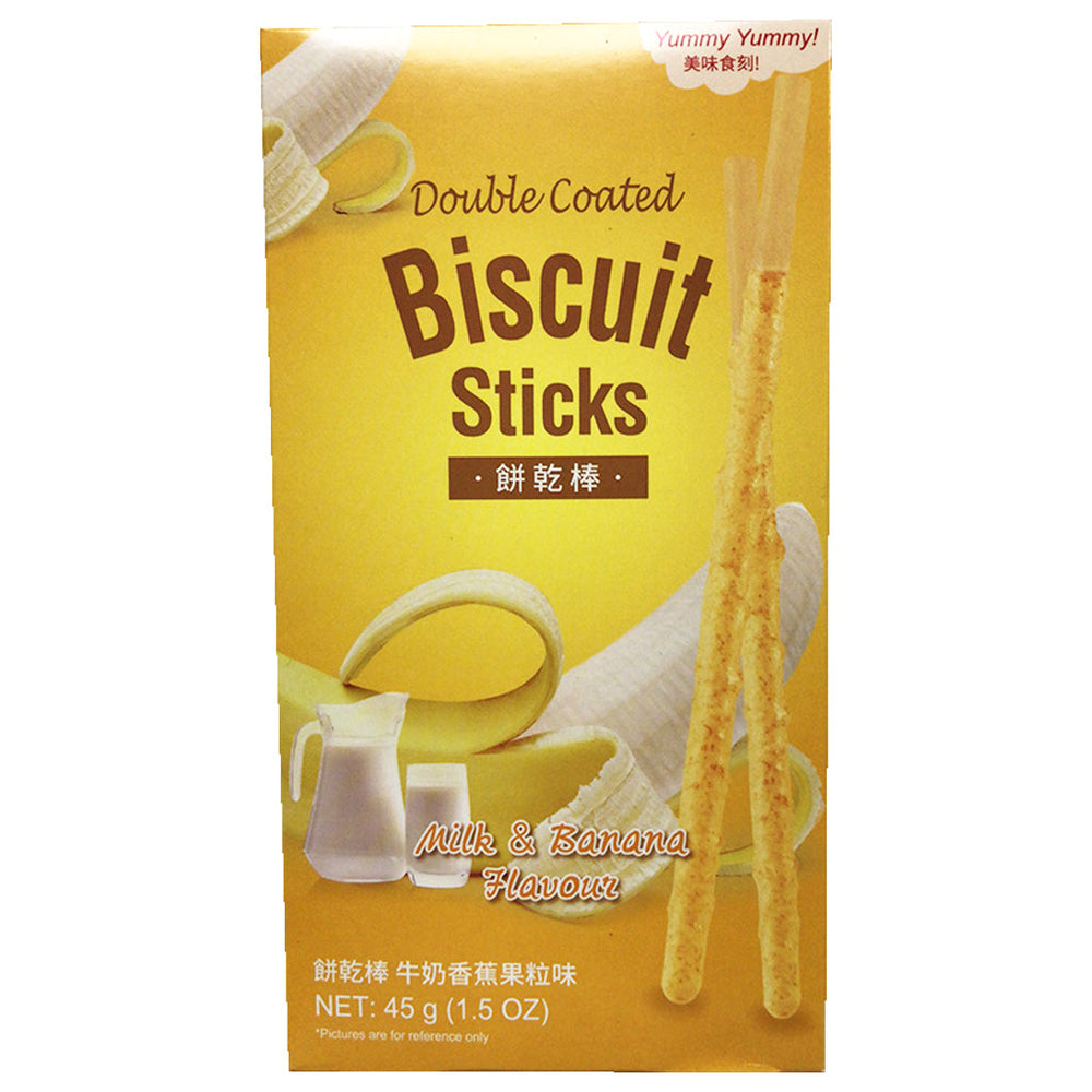 #3019 Biscuito sabor leite e banana 60g