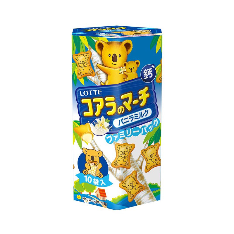 #1228 Lotte Bolacha Koala Baunilha