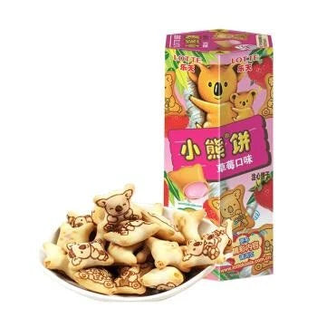#1226 Lotte Bolacha Koala de Morango